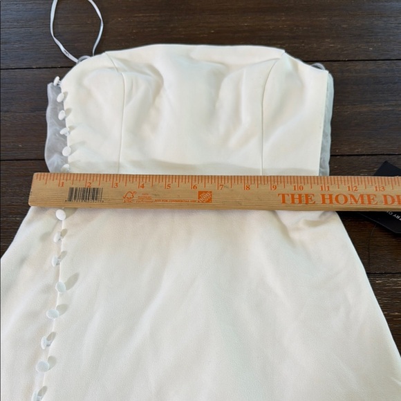 Lulus Loving the Feeling White Strapless Bodycon Mini Dress XS - Picture 10 of 13
